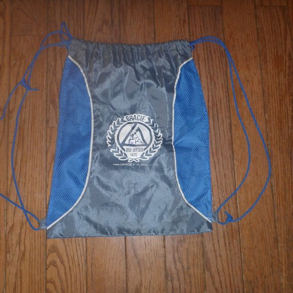 Gracie Jiu-Jitsu String Draw Nylon Backpack - Picture 1 of 4